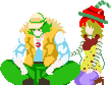 A variation of a palette swapped Q-Taro and Safalin.