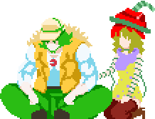 A variation of a palette swapped Q-Taro and Safalin.